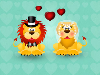 lions in love