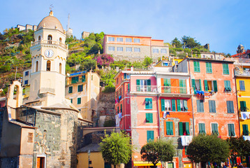 Vernazza village, Ligurian coast, Italy