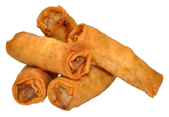 Crispy Chinese Spring Rolls