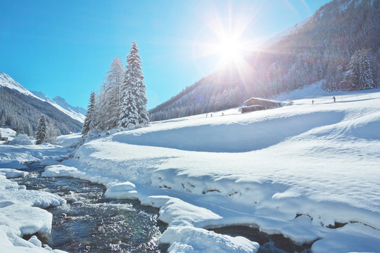 Dischmatal bei Davos - Schweiz