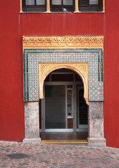 Arch in Great Mosque, Cordoba