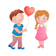 Cute  Valentine's day couple