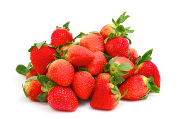 Pile of strawberries