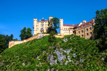 The castle of Hohenschwangau