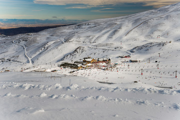 Sierra Nevada winter resort © bimserd