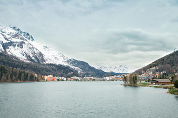 Fototapeta na wymiar Jezioro Lugano. Szwajcaria. Europa.