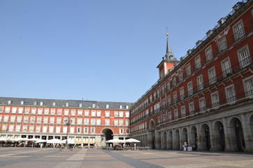 Fototapeta premium Plaza Mayor de Madrid, Espagne