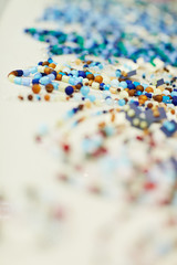 Obraz premium Halsketten bei einem Juwelier