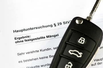 Hauptuntersuchung ohne Mängel