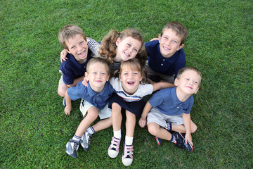 Fototapeta premium Group of children