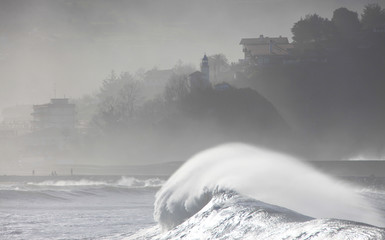 olas temporal faro zumaia país vasco 6985-f14