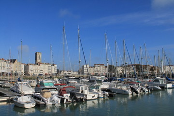 Fototapeta na wymiar Au vieux port de la Rochelle