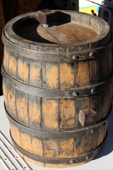 Fototapeta premium Old barrel for wine
