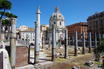 le forum à Rome