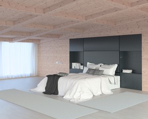 Bedroom Wooden Interior