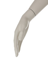 female mannequin's hand