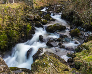 Waterfall at Watendlath Tarn