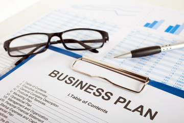 Business plan - obrazy, fototapety, plakaty