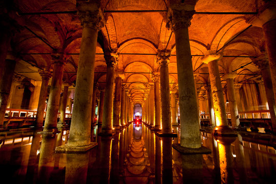 Basilica cistern in Istanbu