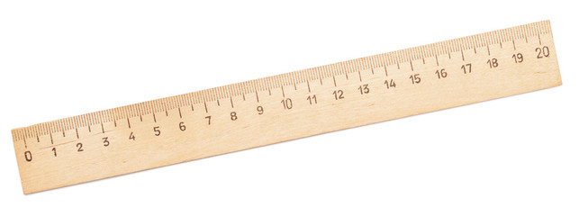 wooden ruler