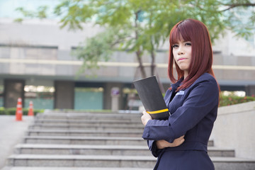 Fototapeta premium business woman