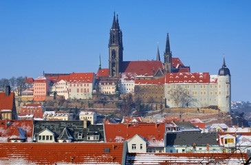 Obraz premium Meissen Albrechtsburg Winter 03