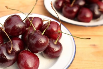 fresh cherries