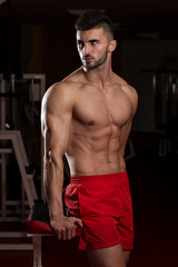 Fototapeta na wymiar Handsome Muscular Men