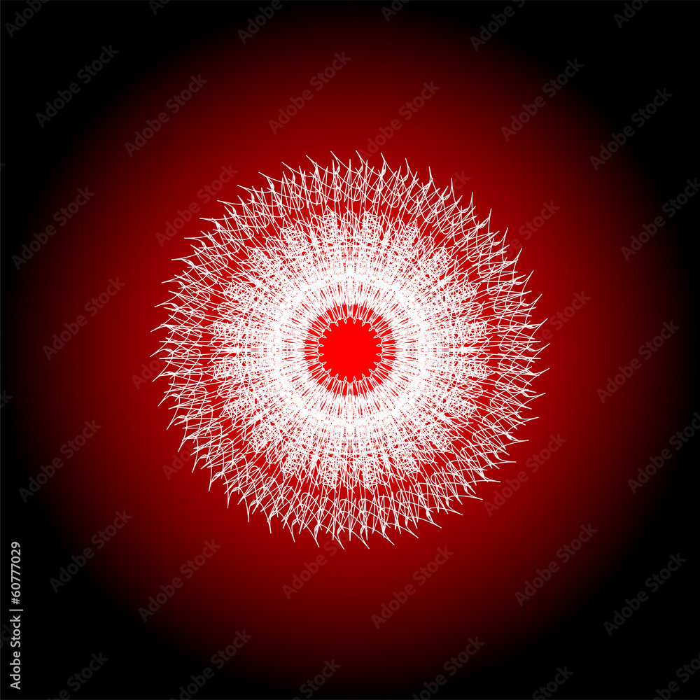 Poster red decorative design certificate elements. patterns set