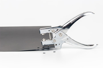 Office Puncher Unit isolated on white background