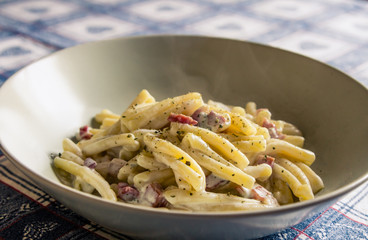 Pasta Speck e Gorgonzola