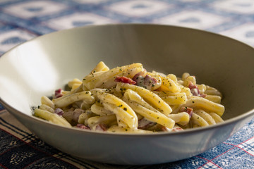 Pasta Speck e Gorgonzola
