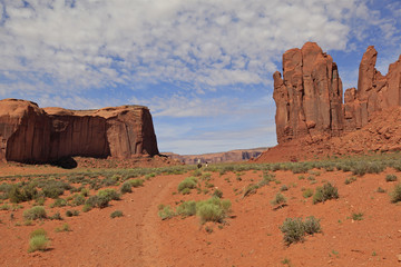 paysage de monument Valley, Arizona