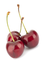 Cherry isolated on white background