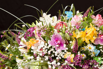 bouquet of colorful flowers