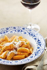 Dish of pumpkin gnocchi