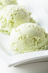pistachio ice cream