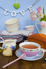 Tee und Kuchen