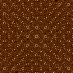 Vector vintage style pattern made with brown colors