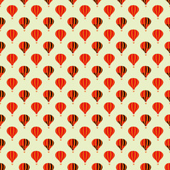 Vector pattern made with ballons