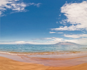 famous Makena Beach in Maui, Hawaii