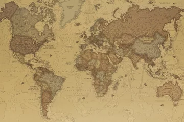  Oude wereldkaart © stefanocapra