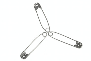 Three-beam star of the safety pins