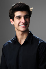 Obraz premium Young boy smiling