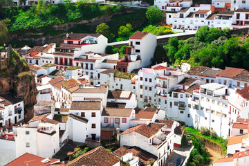 Setenil de las Bodegas, Cadiz, Andalucia, Spain