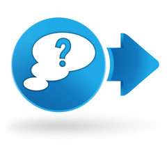 question sur symbole web bleu