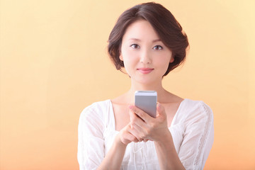 スマートフォンと30代の主婦