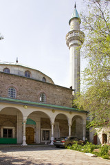 Fototapeta na wymiar Mosque Mufti Jami in Feodosiya