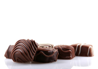 Chocolate Isolated On White Background