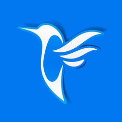 hummingbird sticker